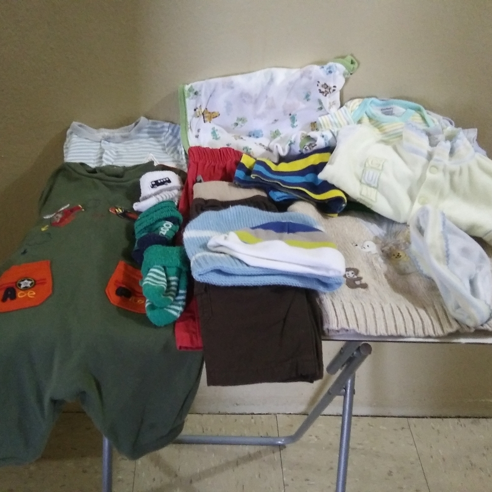 20 pc Lot - Baby Boy - #1 - Gymboree, Baby Okie Dokie, Gerber & More